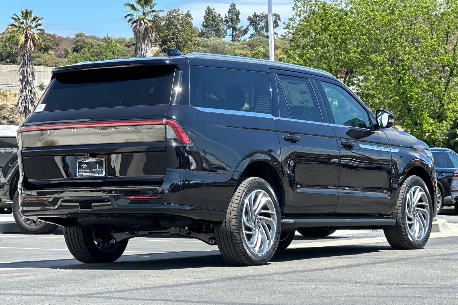 2026 Lincoln Navigator L — rear three-quarter view