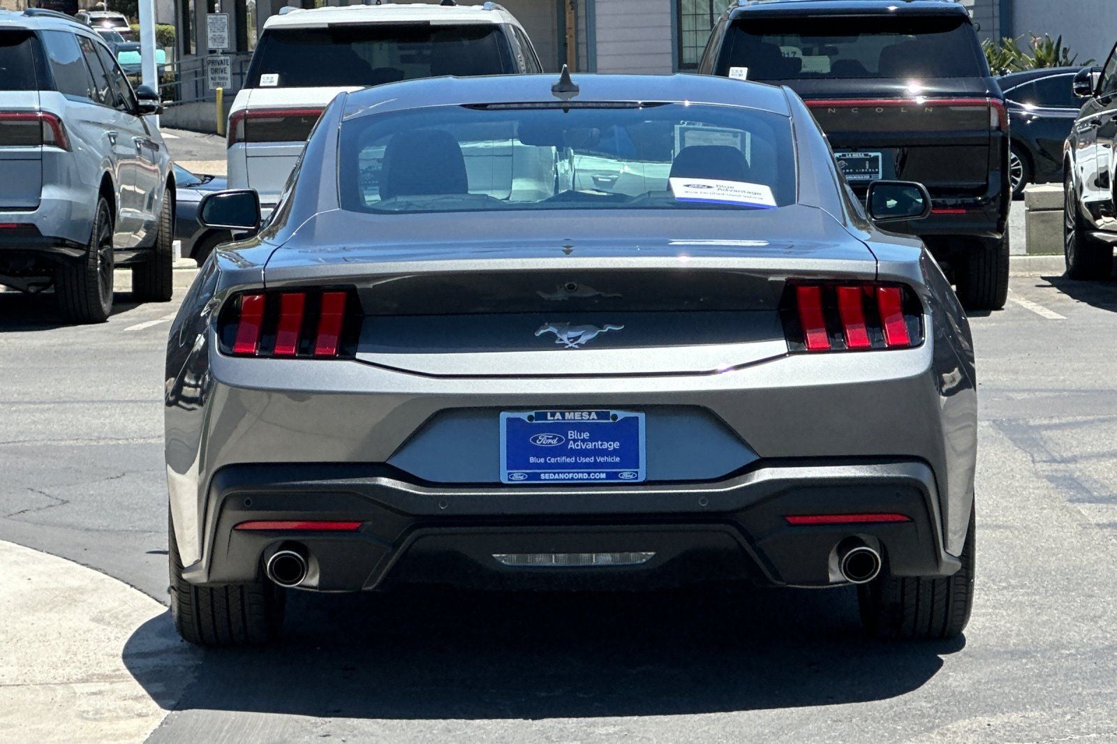 2026 Ford Mustang — interior view