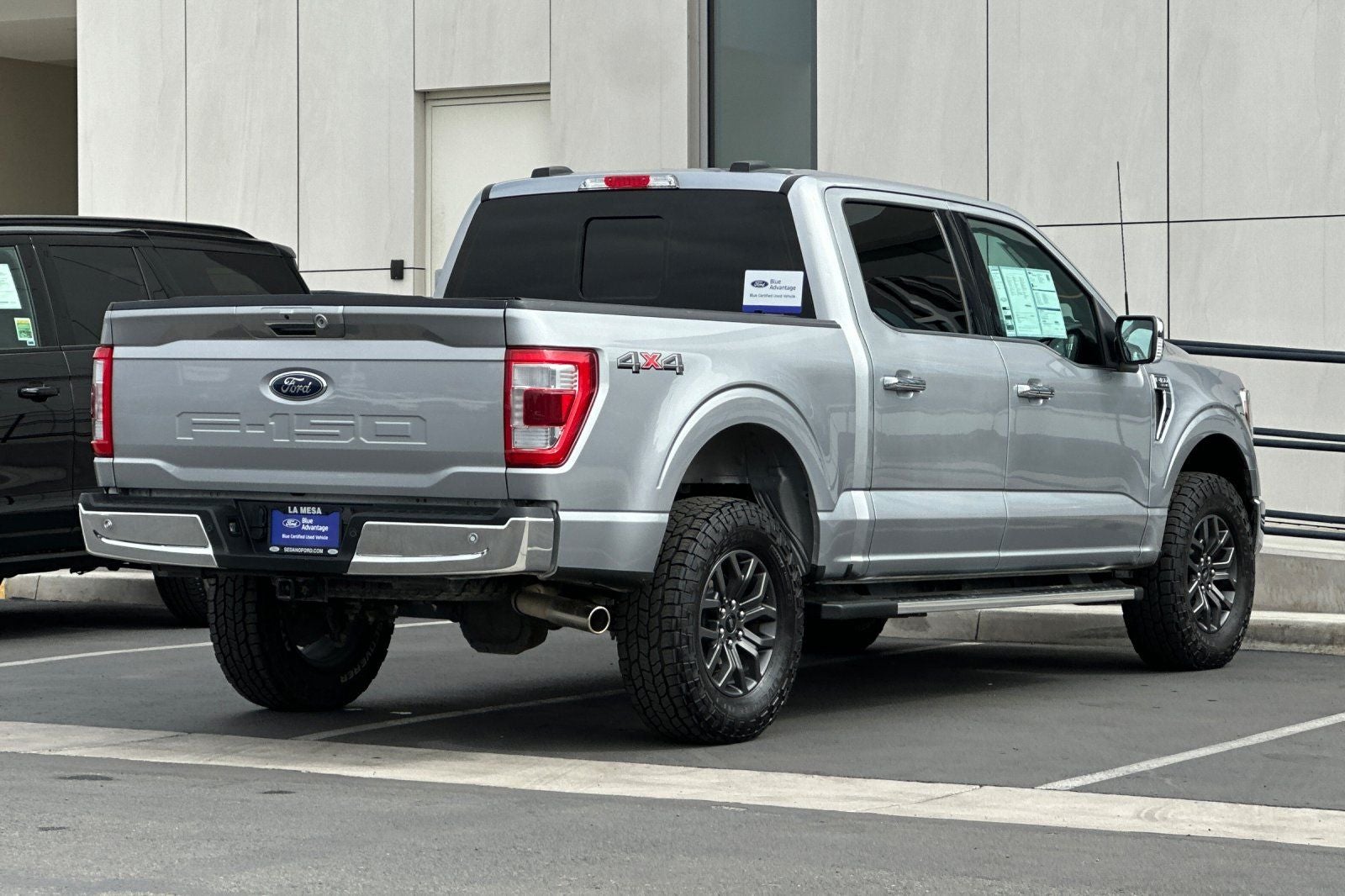 2023 Ford F-150 — rear three-quarter view