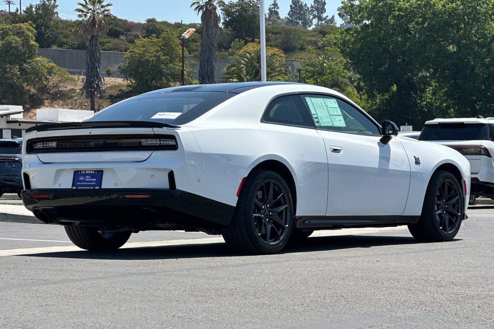 2026 Dodge Charger — rear three-quarter view