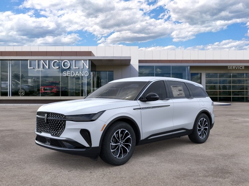 2026 Lincoln Nautilus Premiere in White Platinum Metallic Tri-Coat — front three-quarter view