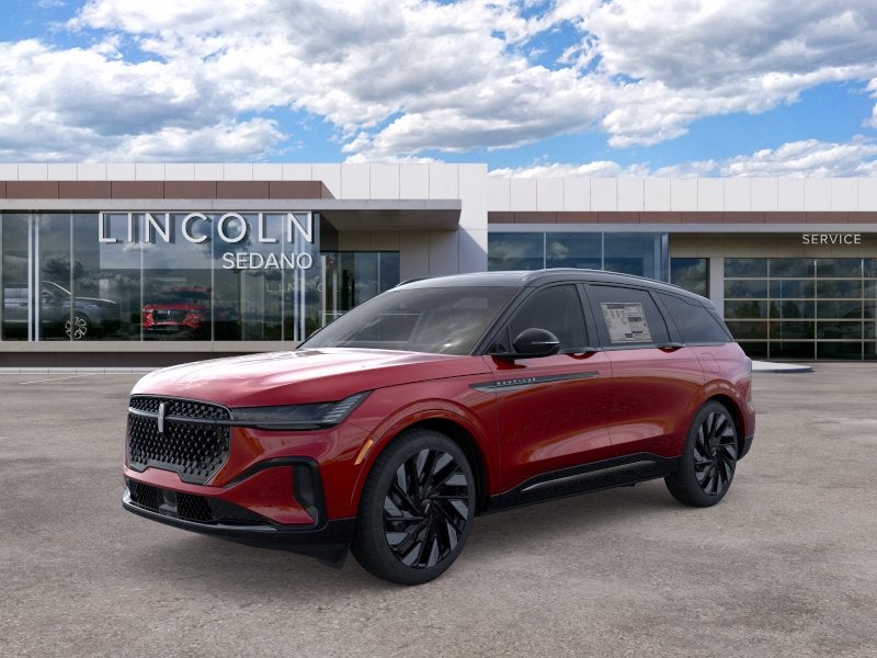 2026 Lincoln Nautilus Reserve in Red Carpet Metallic Tinted Clearcoat — front three-quarter view